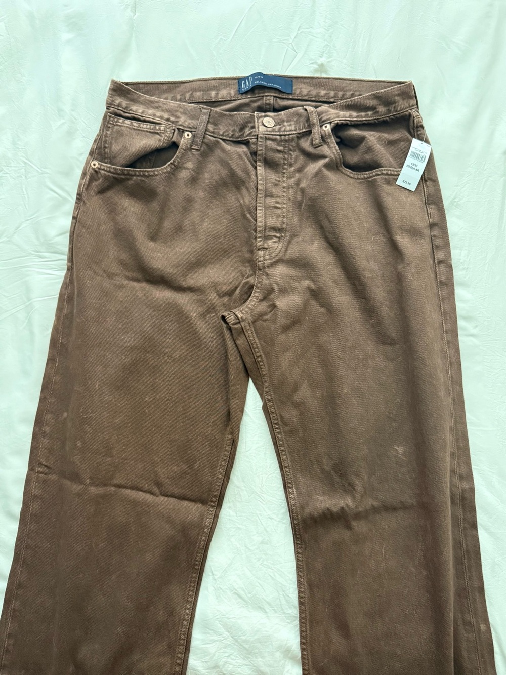 GAP Men’s Chocolate Brown Straight Jeans